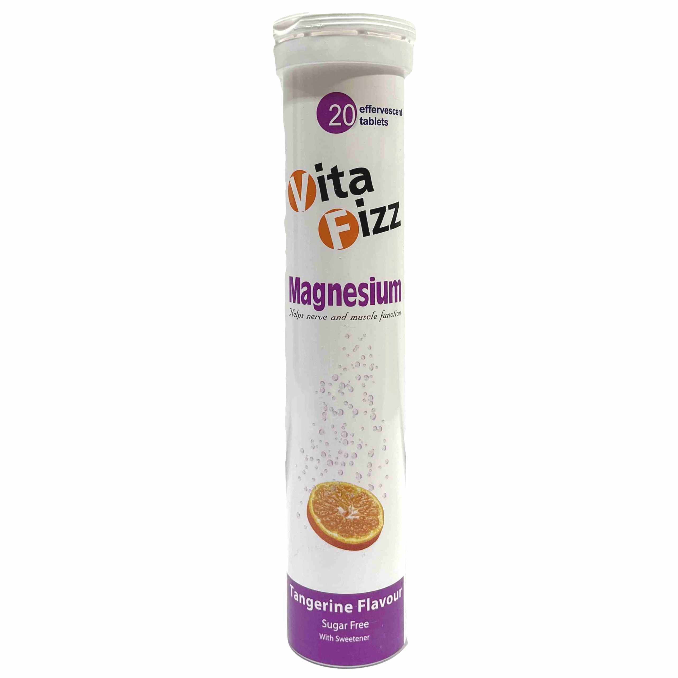 قرص جوشان بدون قند منیزیم ویتافیز Vita Fizz Magnesium